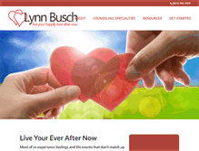 Tablet Screenshot of lynnbusch.com